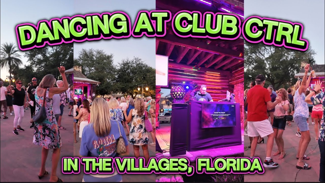 Club Ctrl in The Villages, Florida - Walk around with me at Brownwood