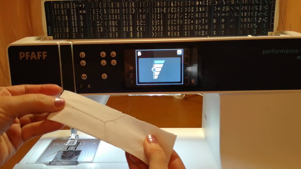 Pfaff Performance 5,2 швейная машина. Обзор.