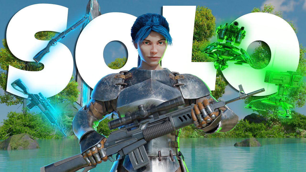 I Played SOLO on a 2MAN - DAY 1 - ARK: Survival Evolved