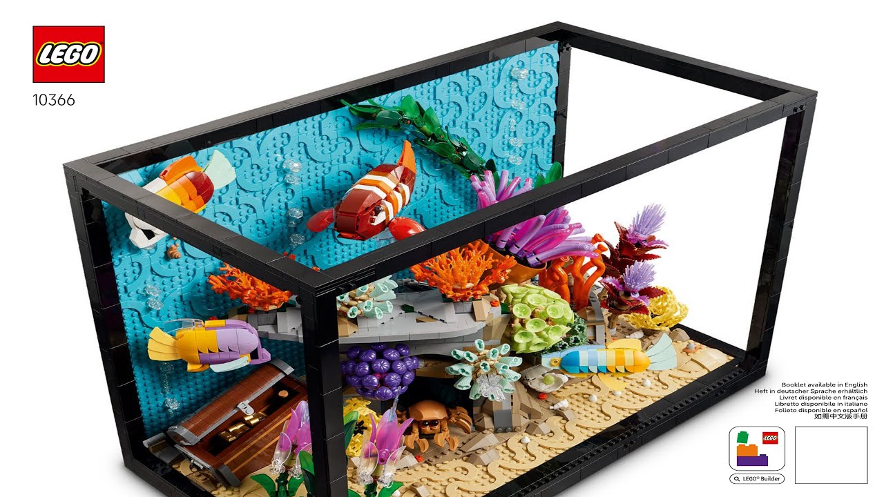 LEGO Instructions - Icons - 10366 - Tropical Aquarium