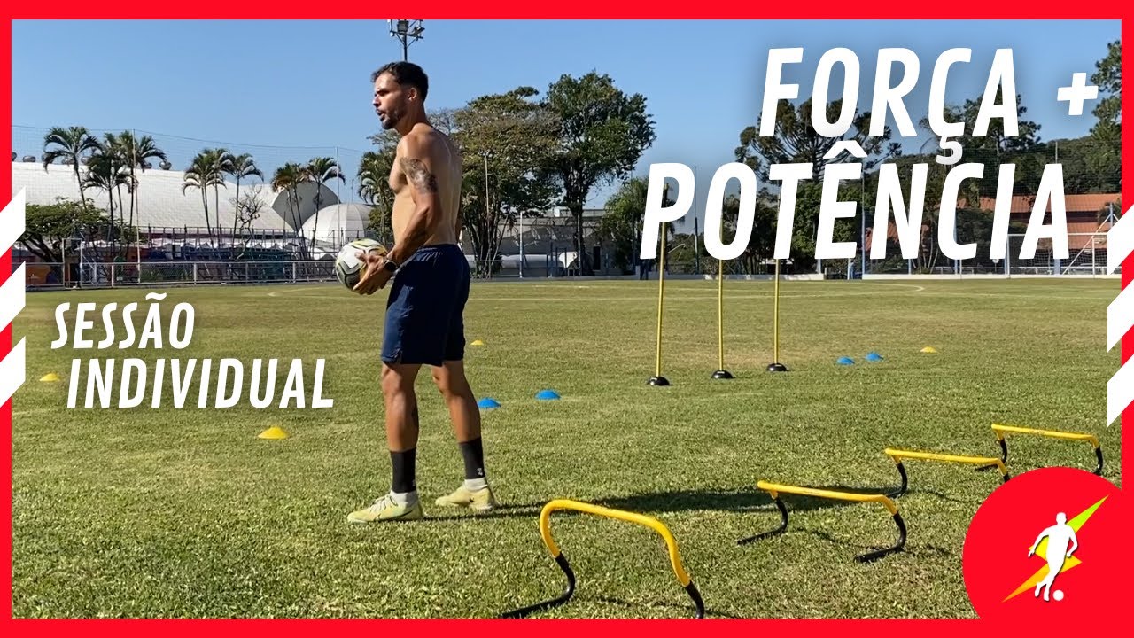 TREINO DE FORÇA E POTÊNCIA PARA ATLETAS DE FUTEBOL | Melhore seu físico com esse treino
