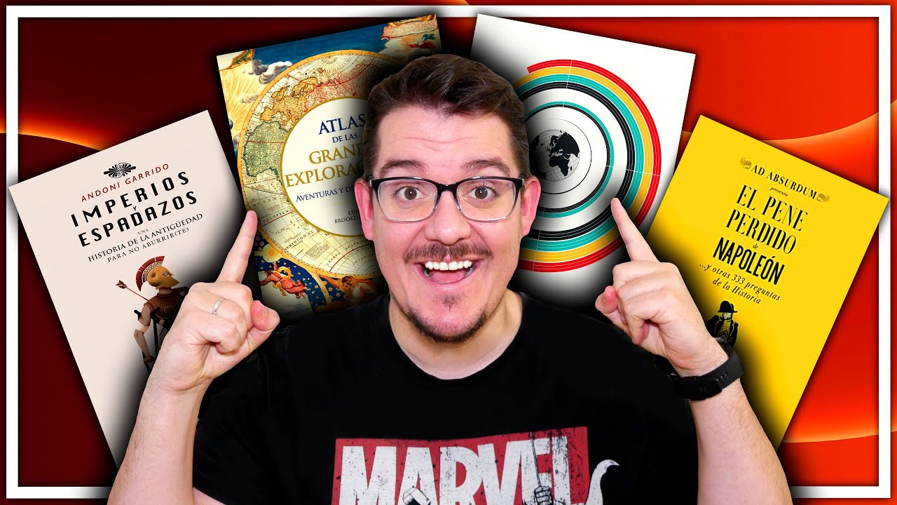 LIBROS de DIVULGACIÓN HISTÓRICA que DEBES LEER (Y TENER) 📚📖