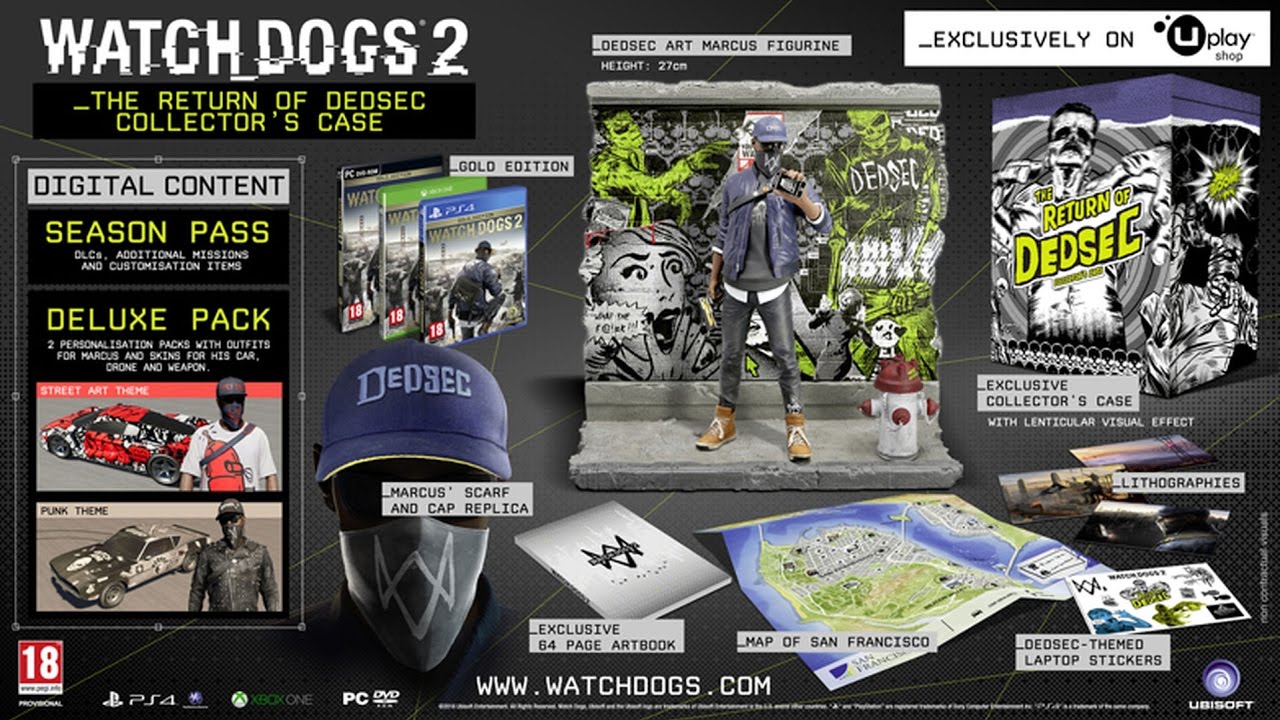 Český unboxing - Watch Dogs 2: The Return of Dedsec