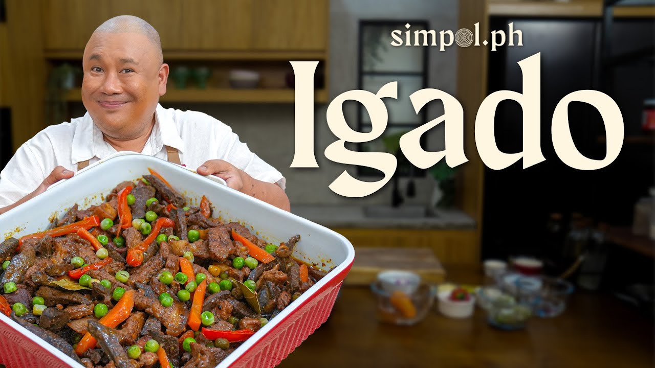 Easy Igado Recipe | Pinatuyong Igado: Chef Tatung’s Pork and Liver Stew