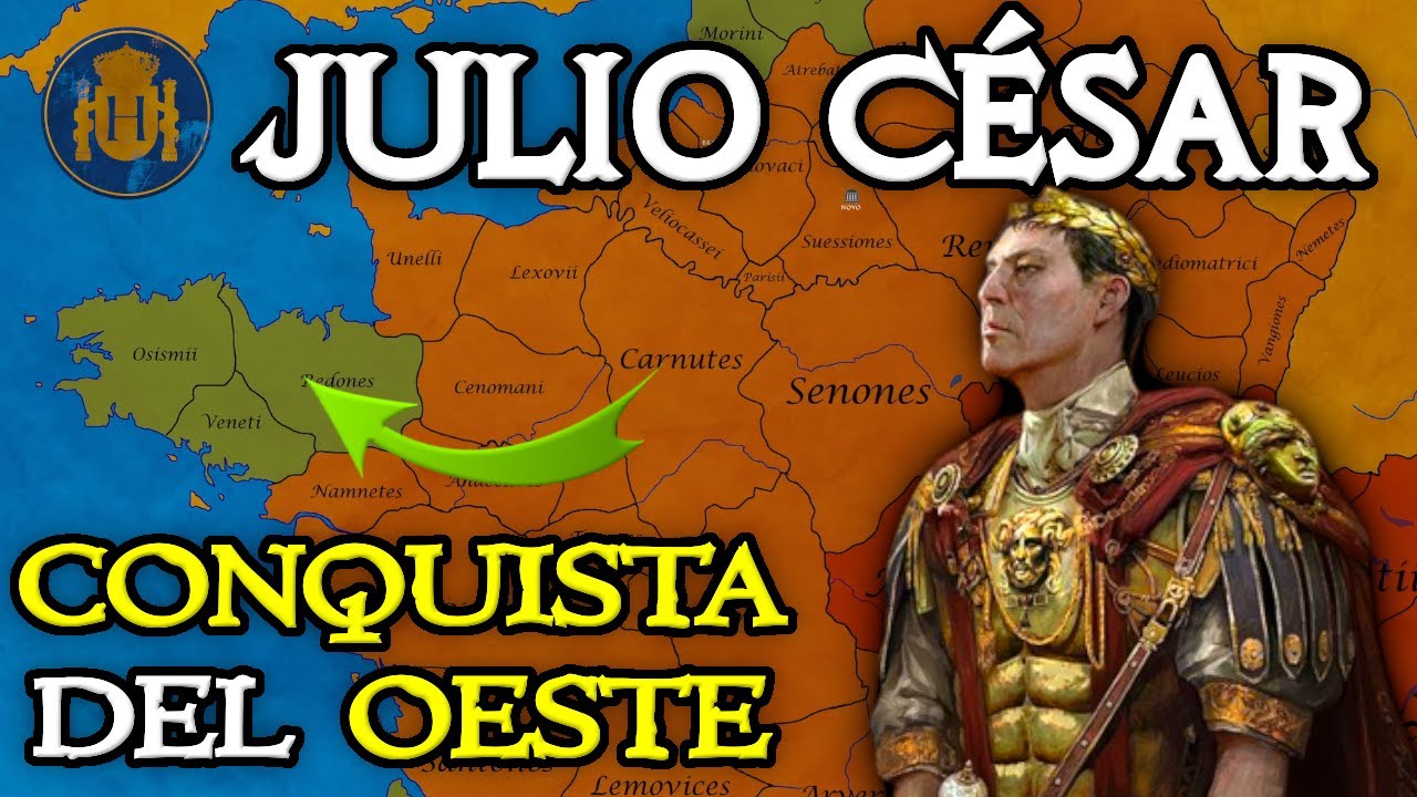 La BRUTAL DERROTA a los Vénetos y Aquitanos. GUERRA de las GALIAS. Vida de Julio César #7
