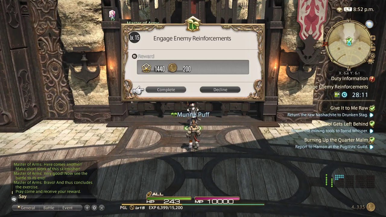 Final Fantasy XIV Online PvE MMORPG | Pugilist 14lvl