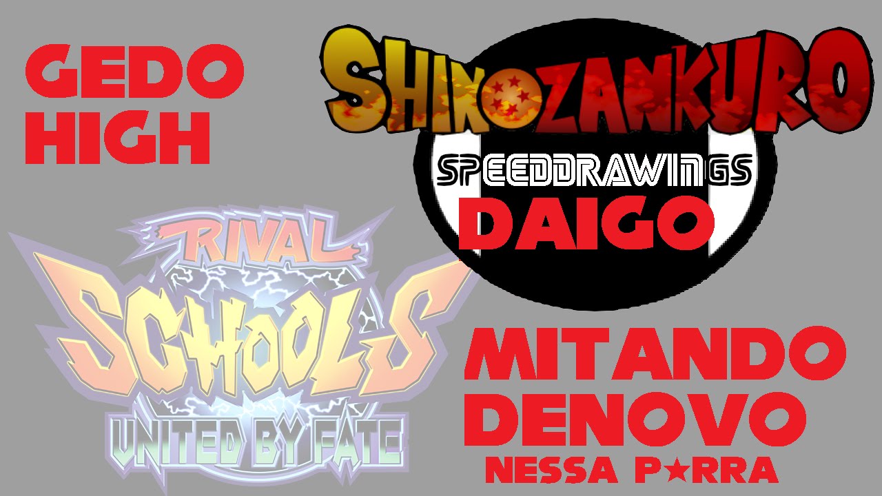SHINZANKURO SPEEDDRAWINGS - DAIGO KAZAMA (Rival Schools)