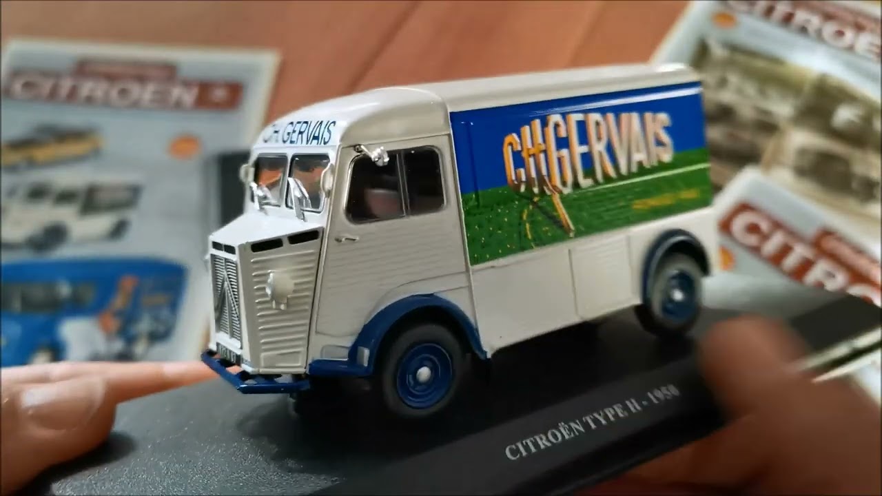 Utilitaires Citroen au 1/43 Altaya Collections