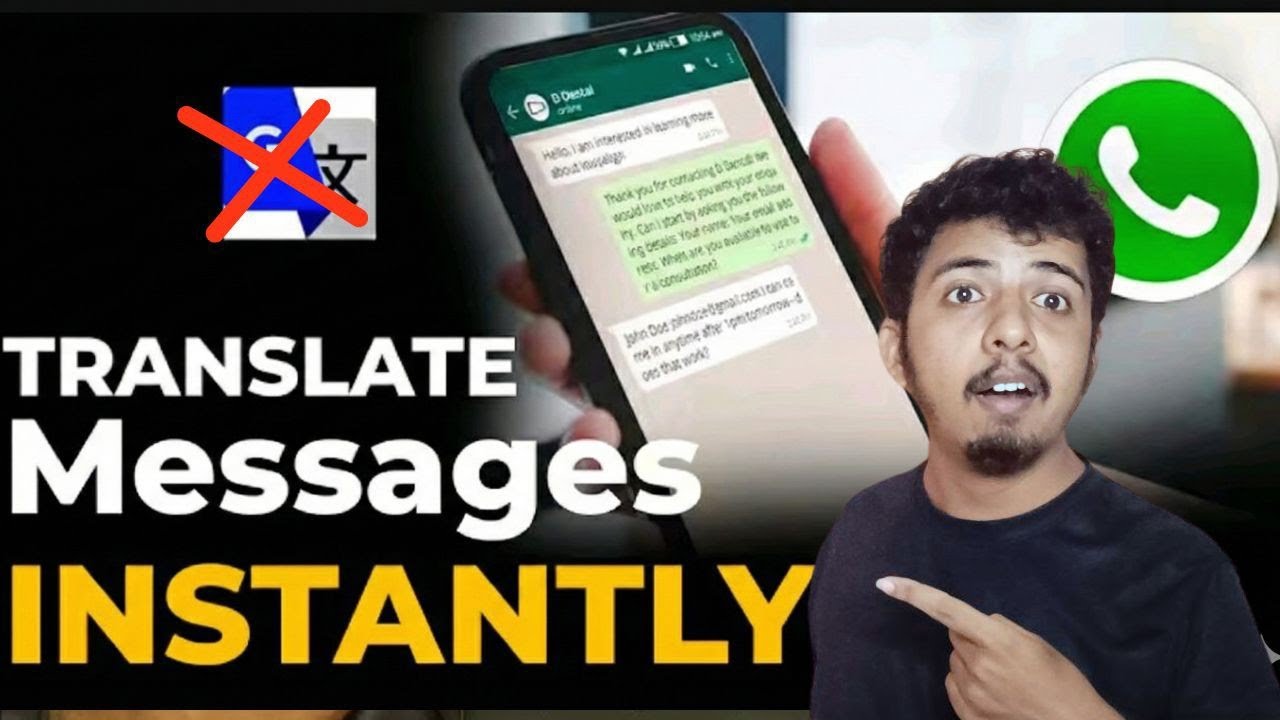 Как переводить сообщения в WhatsApp | Индийский язык жестов (для глухих)
