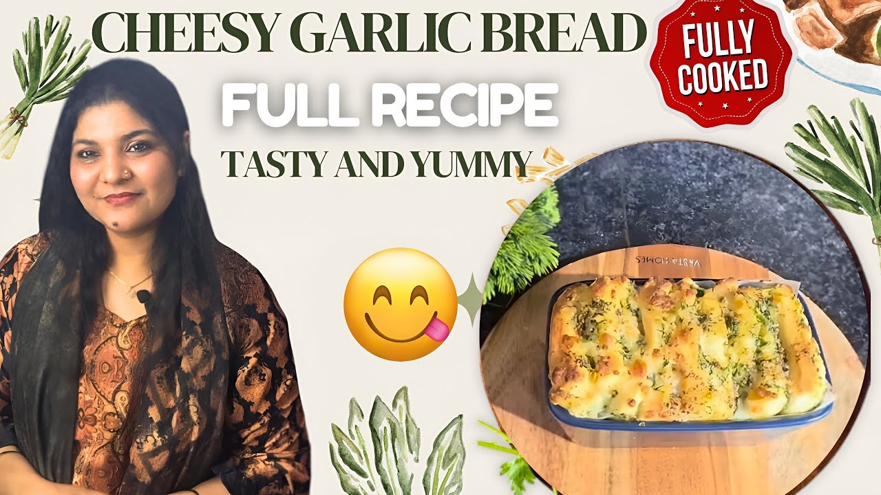 🧀 Ultimate Cheesy Garlic Bread – Better Than Domino’s!😋😋