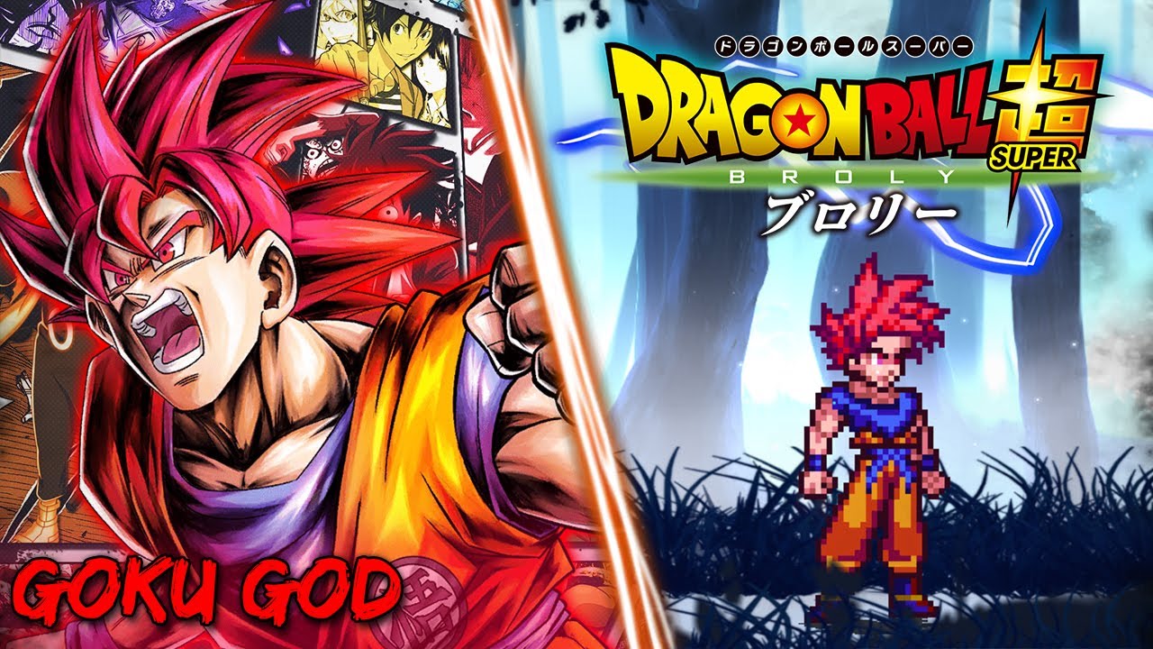 Mugen char Goku God by Gabriell e Tactietrake