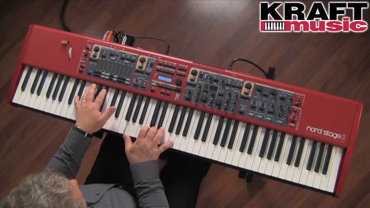 Kraft Music - Nord Stage 2 Performance Keyboard Demo with Chris Martirano