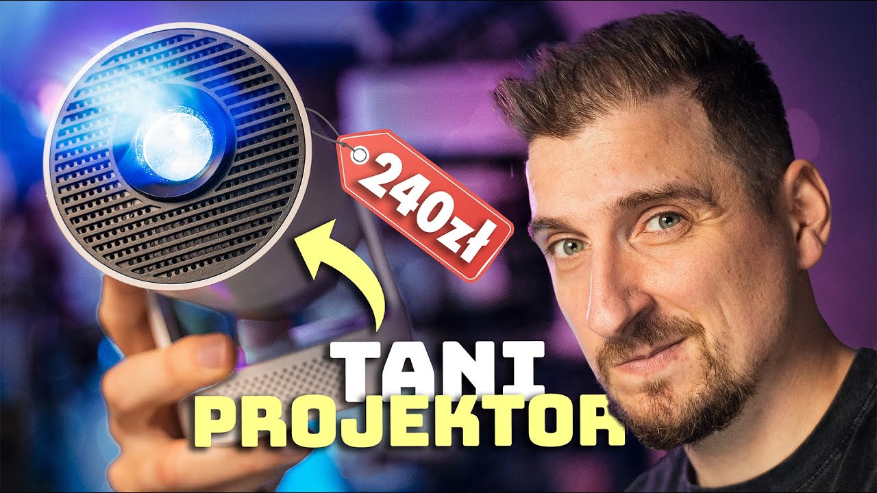 Tani projektor do gier i film&oacute;w? Sprawdzam, do czego (NIE)nadaje się HY300 Pro.