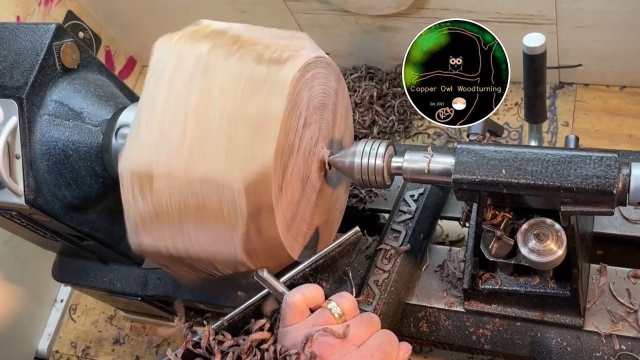 Turning The Most Stunning Walnut Bowl - Twice Turned Double Feature - Copper Owl Woodturning
