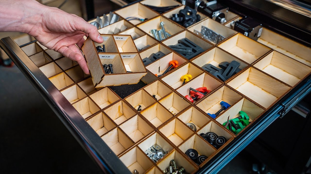 How to organize a Messy Drawer with a Laser Cutter