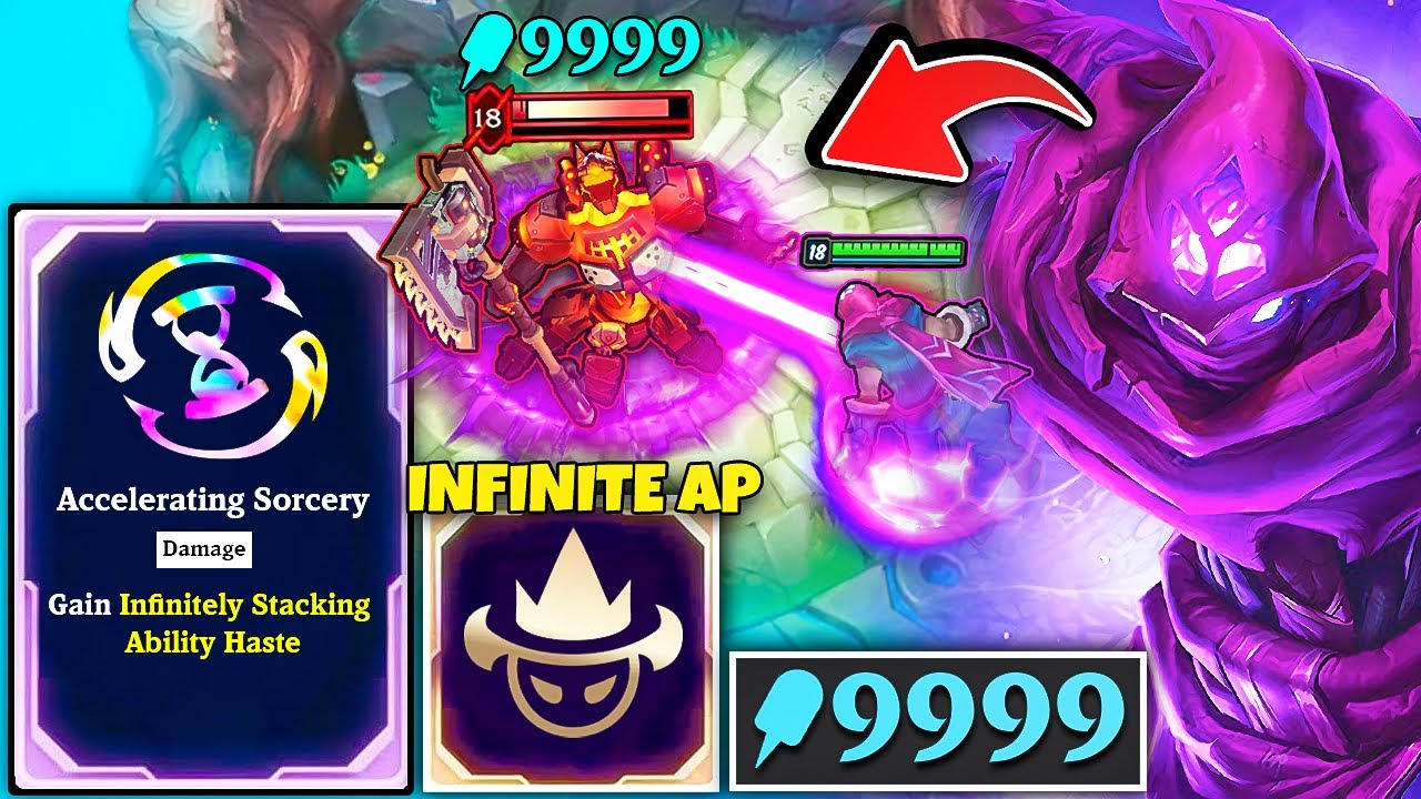 Malzahar, but I have INFINITELY scaling AP and Ability Haste | 2v2 Arena
