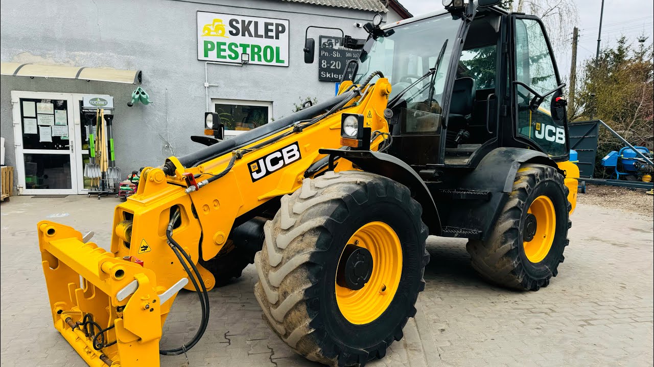JCB TM310, 2008r, 132 km, 5,2m teleskop, 3600 kg udźwig, prezentacja/review/for sale *PESTROL*