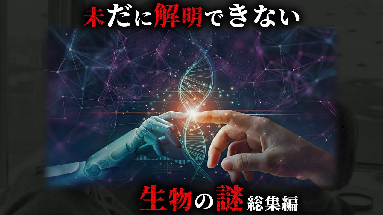 【未解明】最新研究でも解明することができない生物の謎34選がヤバすぎた...。【 生物学 総集編 睡眠用 】