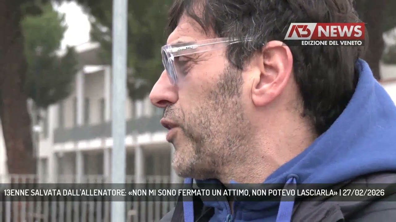 13ENNE SALVATA DALL'ALLENATORE: «NON MI SONO FERMATO UN ATTIMO, NON POTEVO LASCIARLA» | 27/02/2026