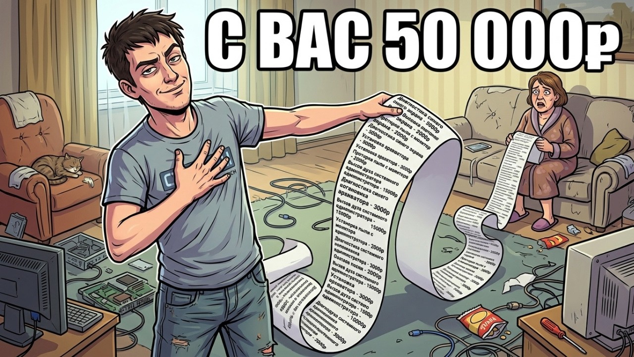 Ты &mdash; КОМПЬЮТЕРНЫЙ МАСТЕР (И ЭТО ВСЯ ТВОЯ ЖИЗНЬ)
