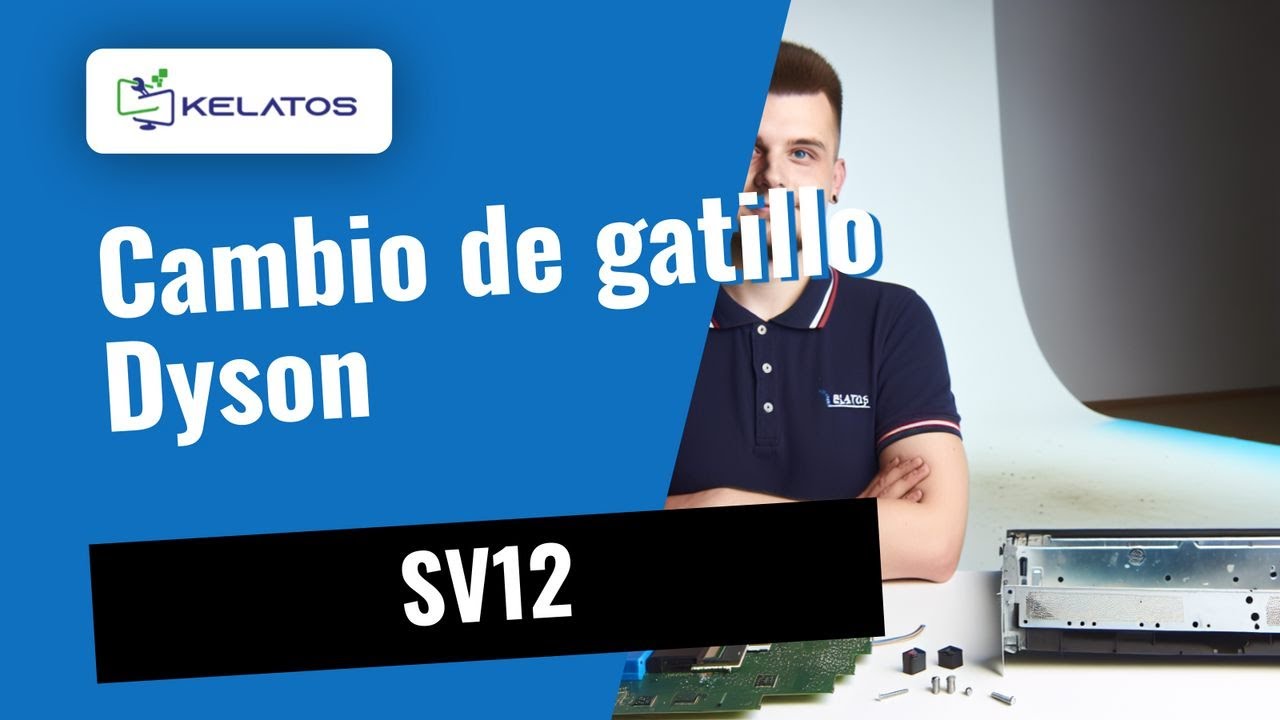 ¿Tu Dyson SV12 no activa el gatillo? 🛠️ Cambio de gatillo y filtro
