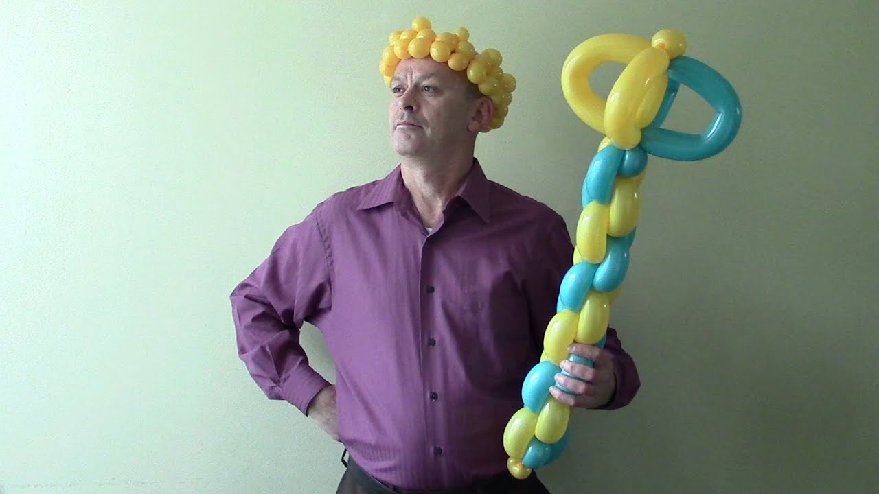 Scepter of balloons