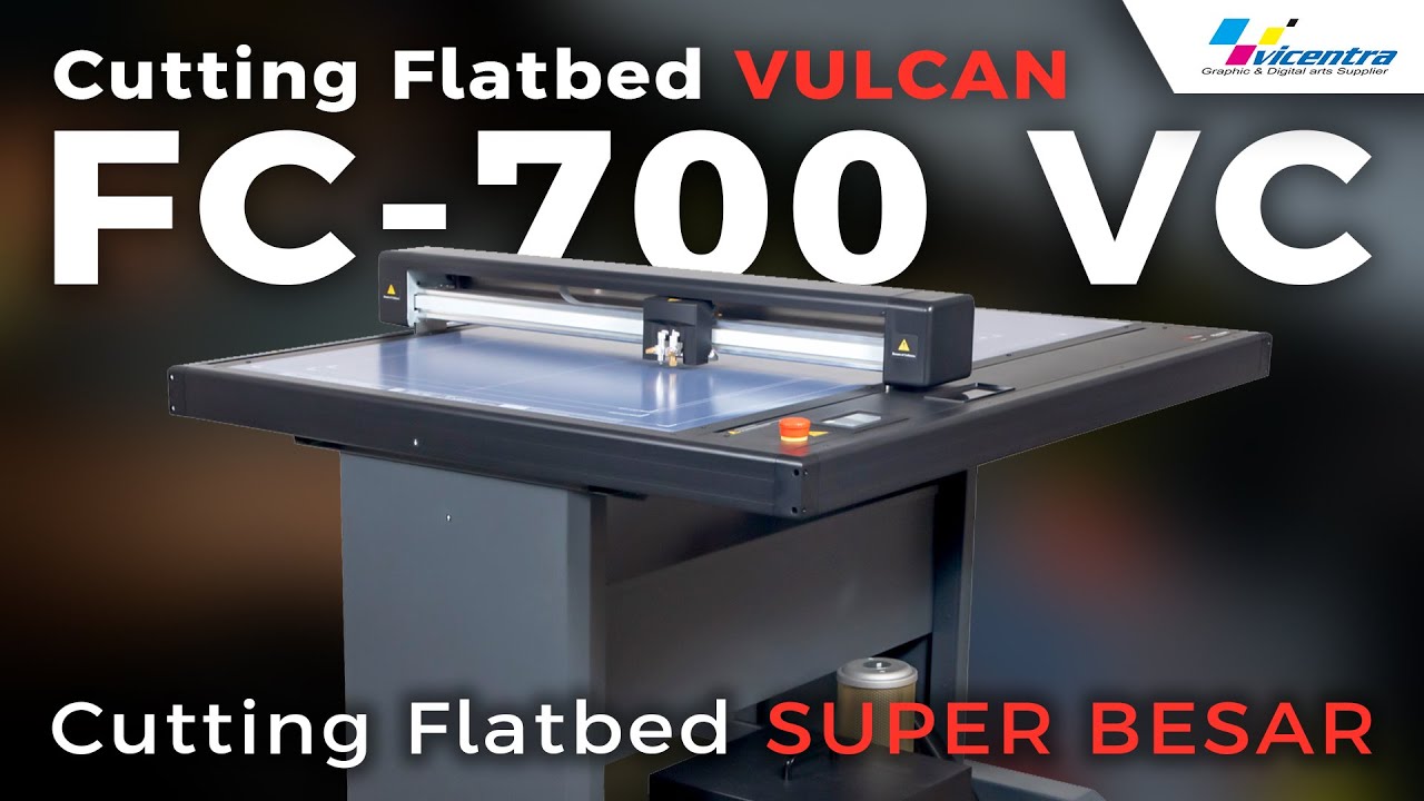 Mesin Cutting Flatbed Vulcan FC-700 super GEDE !