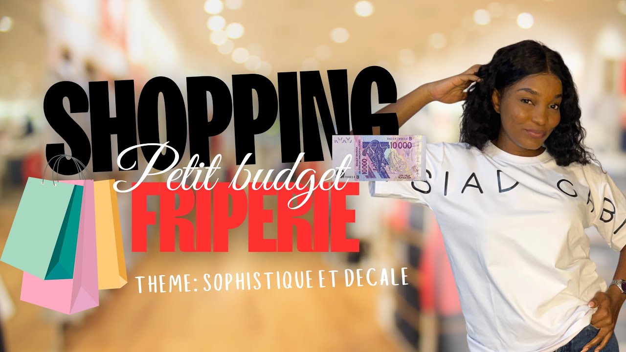REINE DU SHOPPING en friperie🛍️: avec 10.000f ( Tenue,sacs,chaussures et accessoires)😬