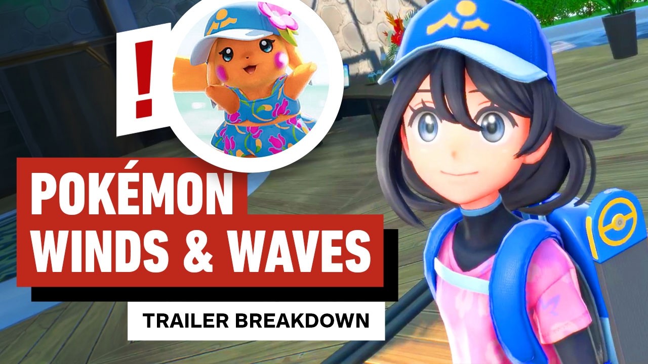 Pokemon Winds and Waves Trailer Breakdown - Secrets, Details, Gameplay, and More!