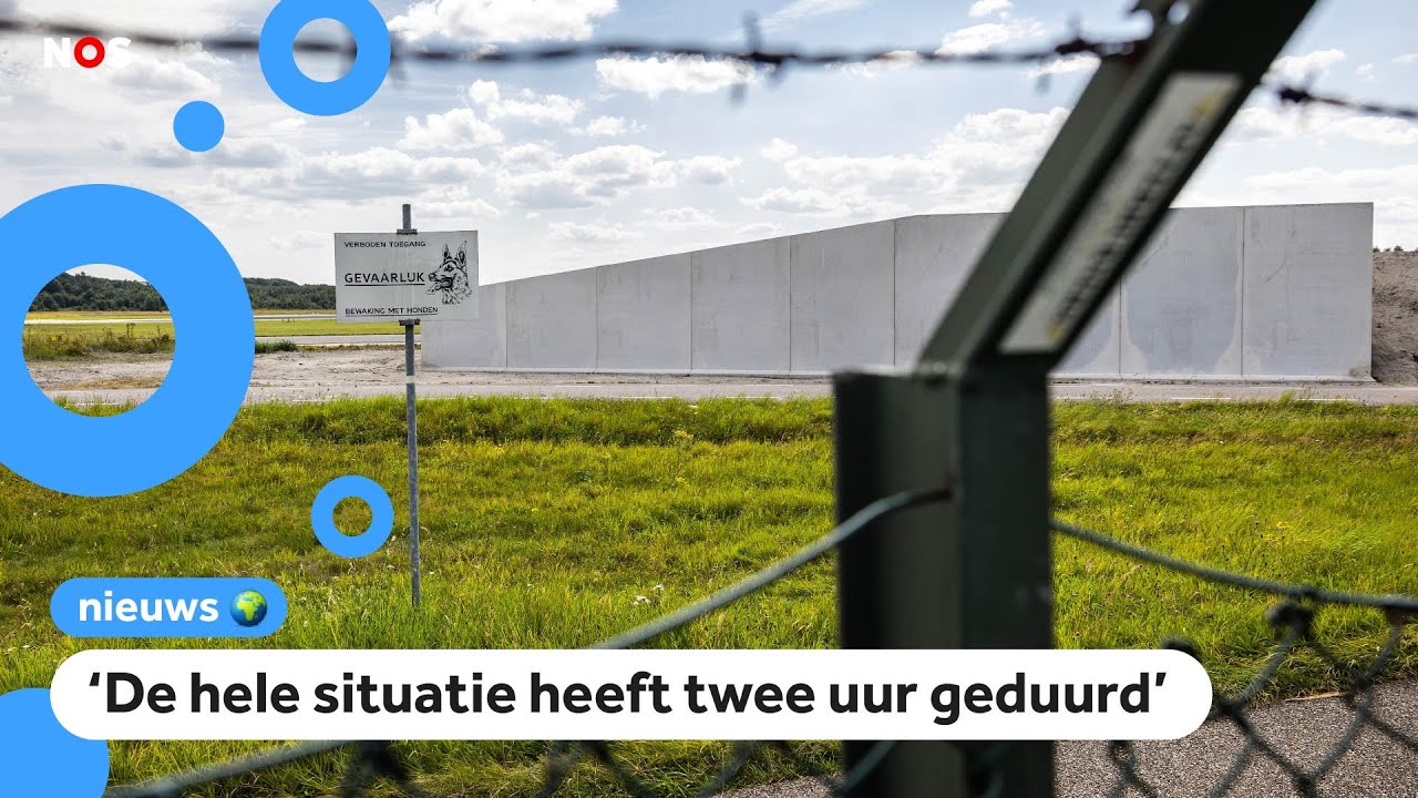 Drones boven vliegbasis in Nederland, leger zet wapens in