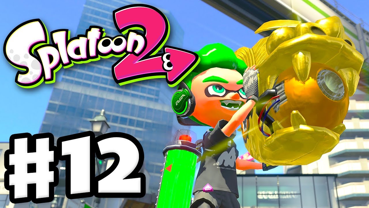 Splatoon 2 - Gameplay Walkthrough Part 12 - Ranked Rainmaker! (Nintendo Switch)