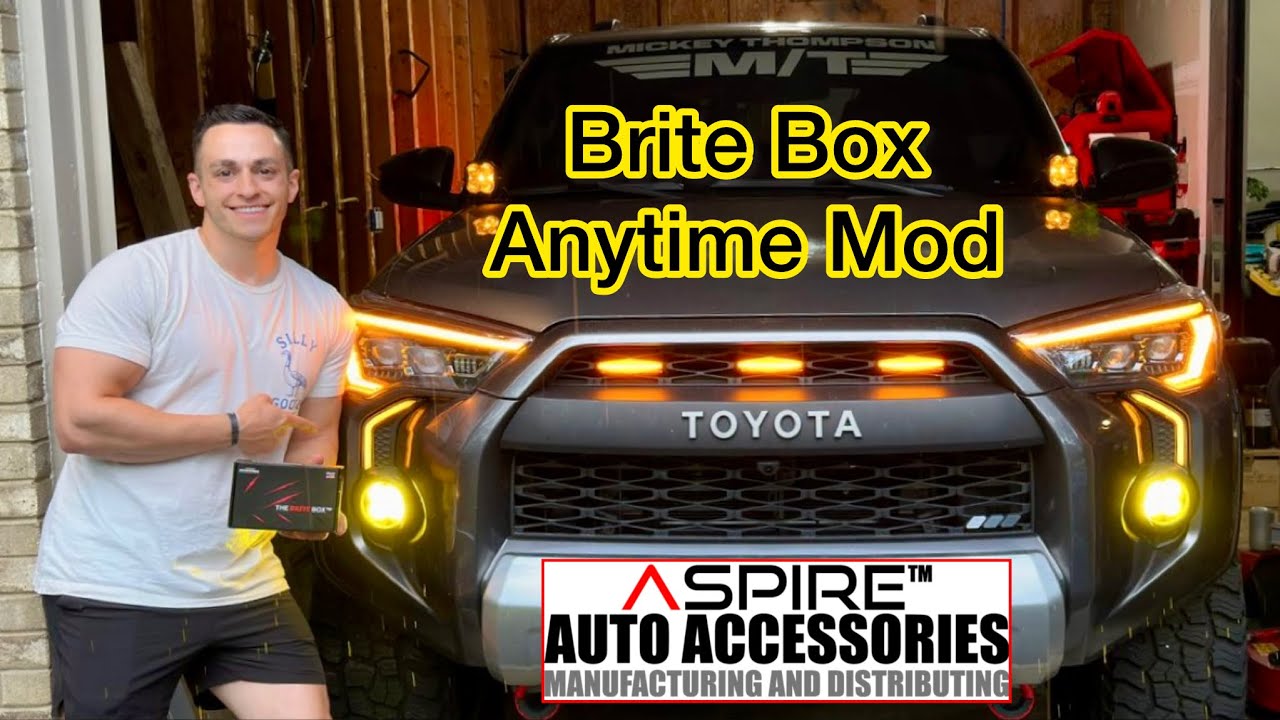How to Install the Brite Box Anytime Mod by Aspire Auto Accessories on your 5th Gen Toyota 4Runner!!