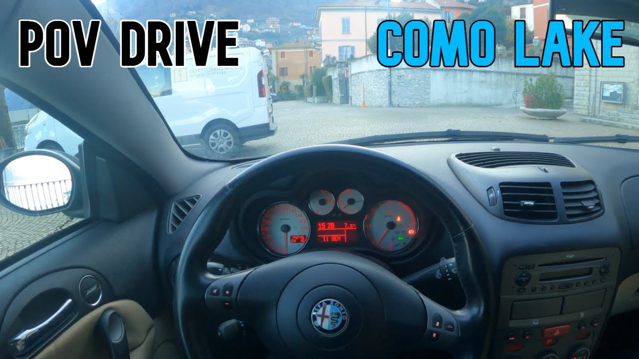 Pov Drive in Como Lake - Alfa Romeo GT