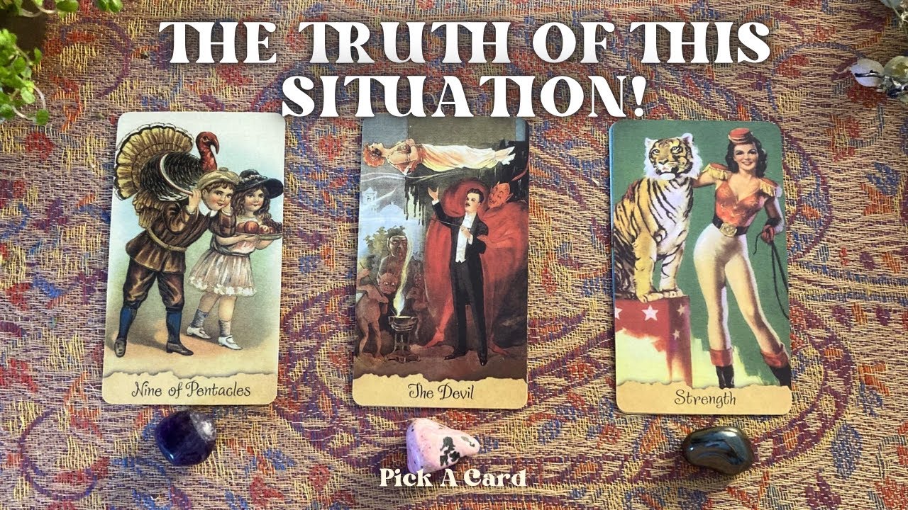 The TRUTH Of This Situation🙏🏼🫀 *Timeless* Pick A Card | Tarot Reading
