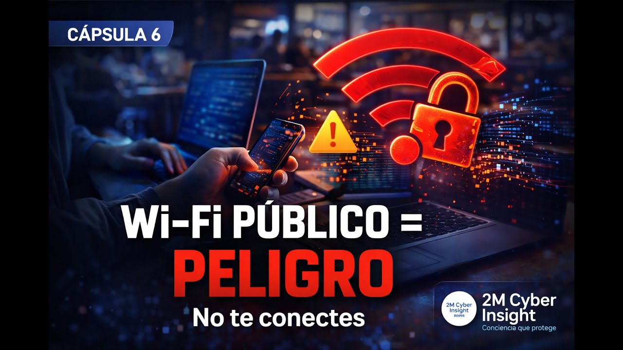 Wi-Fi público y nube: cómo proteger tus datos fuera de casa u oficina | 2MCI Cápsula 6 #nube