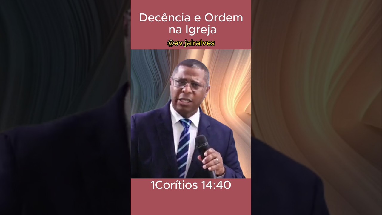 Ordem no Culto| #prosielgomes