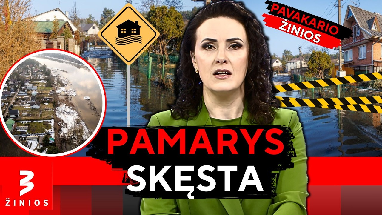 Apsemti kaimai, žmonės plaukia valtimis - ruošiamasi skelbti ekstremalią situaciją