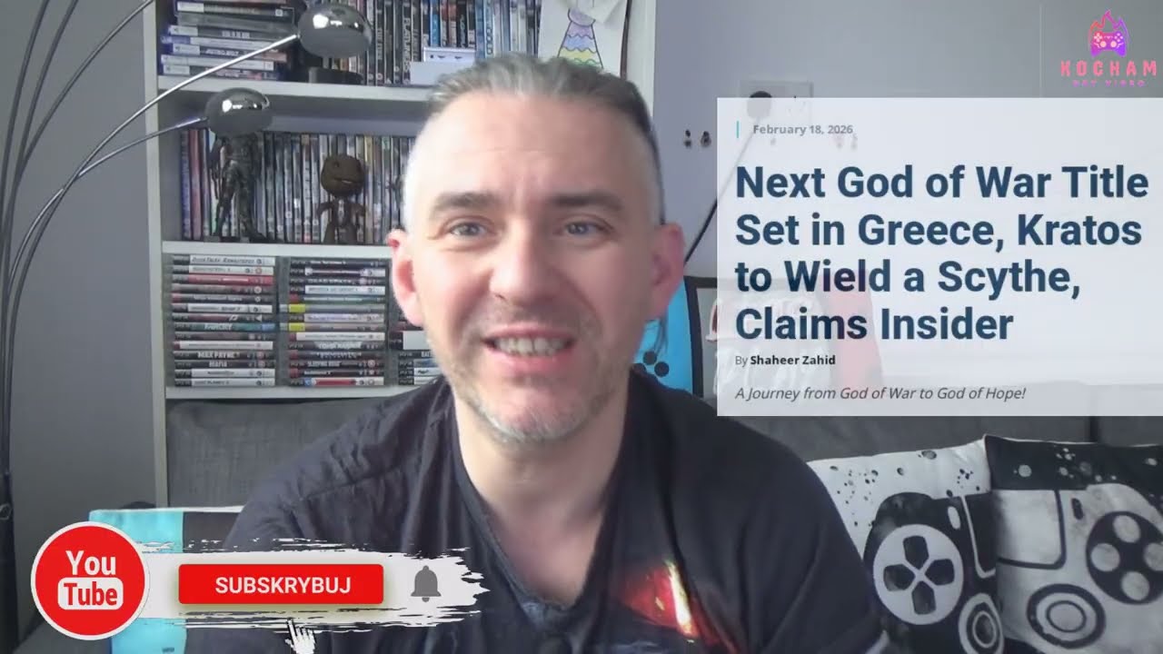 NOWY GOD OF WAR NAJNOWSZE INFO OD HENDERSONA KRATOS WRACA DO DOMU #KochamGryVideo