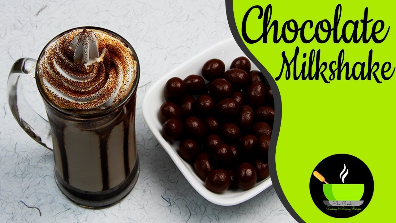 Chocolate Milkshake | Chocolate Shake | How To Make Chocolate Milkshake At Home