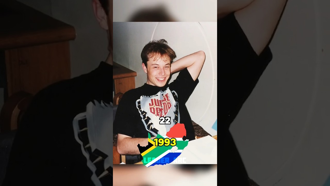 Elon Musk Evolution 🇿🇦 (1971&ndash;2026) #shorts