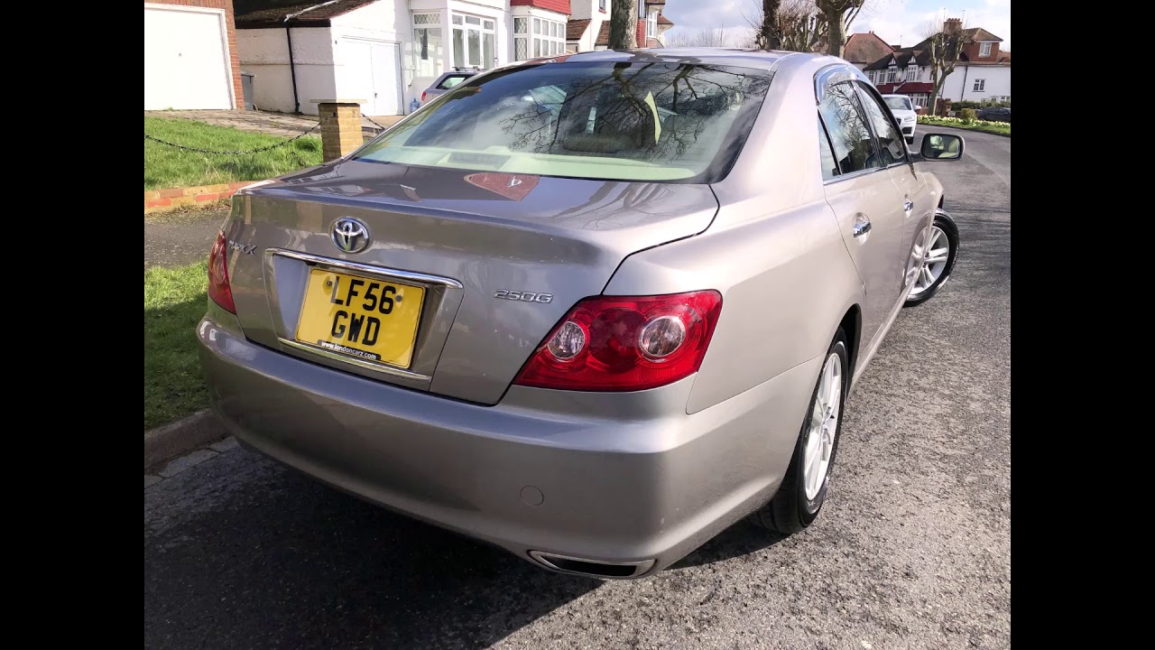 Toyota Mark X 2.5 V6 AUTOMATIC-FRESH IMPORT-ONLY 20,000 MILES GUARANTEED - 2006 (56 plate)  &pound;7,990