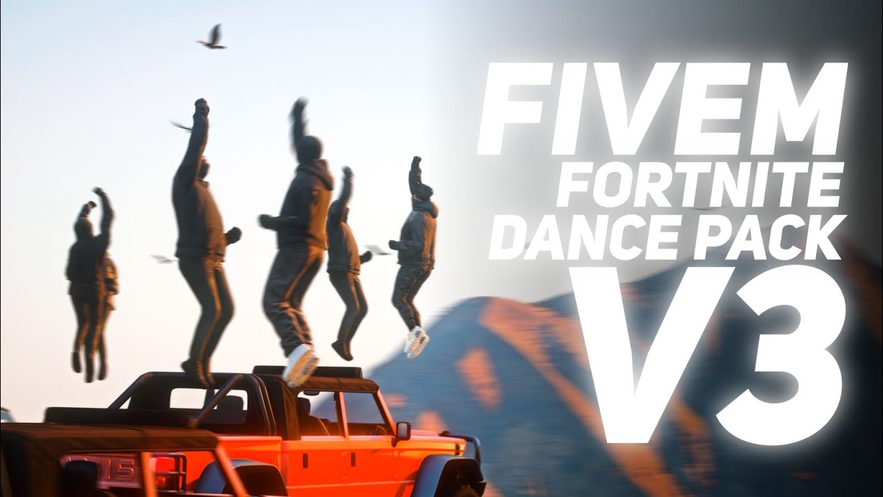 20 New Fortnite FiveM Dance Emote Pack V3 (Miku Live, Entranced, Feel It and more)