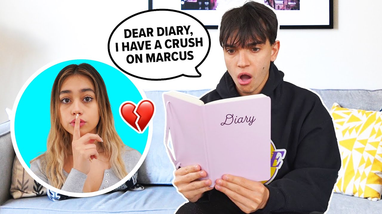 I LEFT MY DIARY OUT AND MY BOYFRIEND FOUND IT! (EXPOSED)