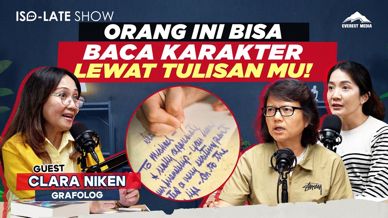 GRAFOLOG INI BISA BEDAH KEPRIBADIAN PRESIDEN LEWAT TULISANNYA! - Iso-Late Show #isolateshow