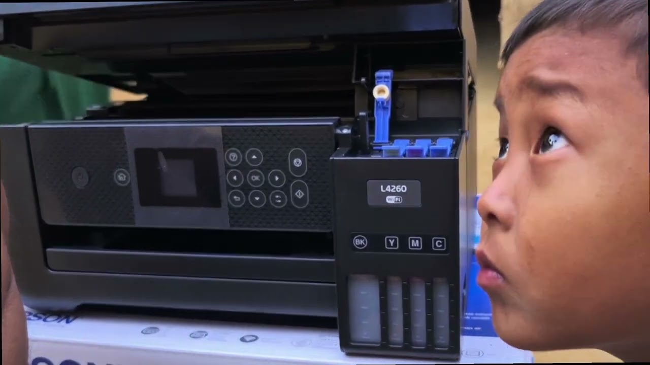 Epson L4260 unboxing || wifi || Printing Duplex ||