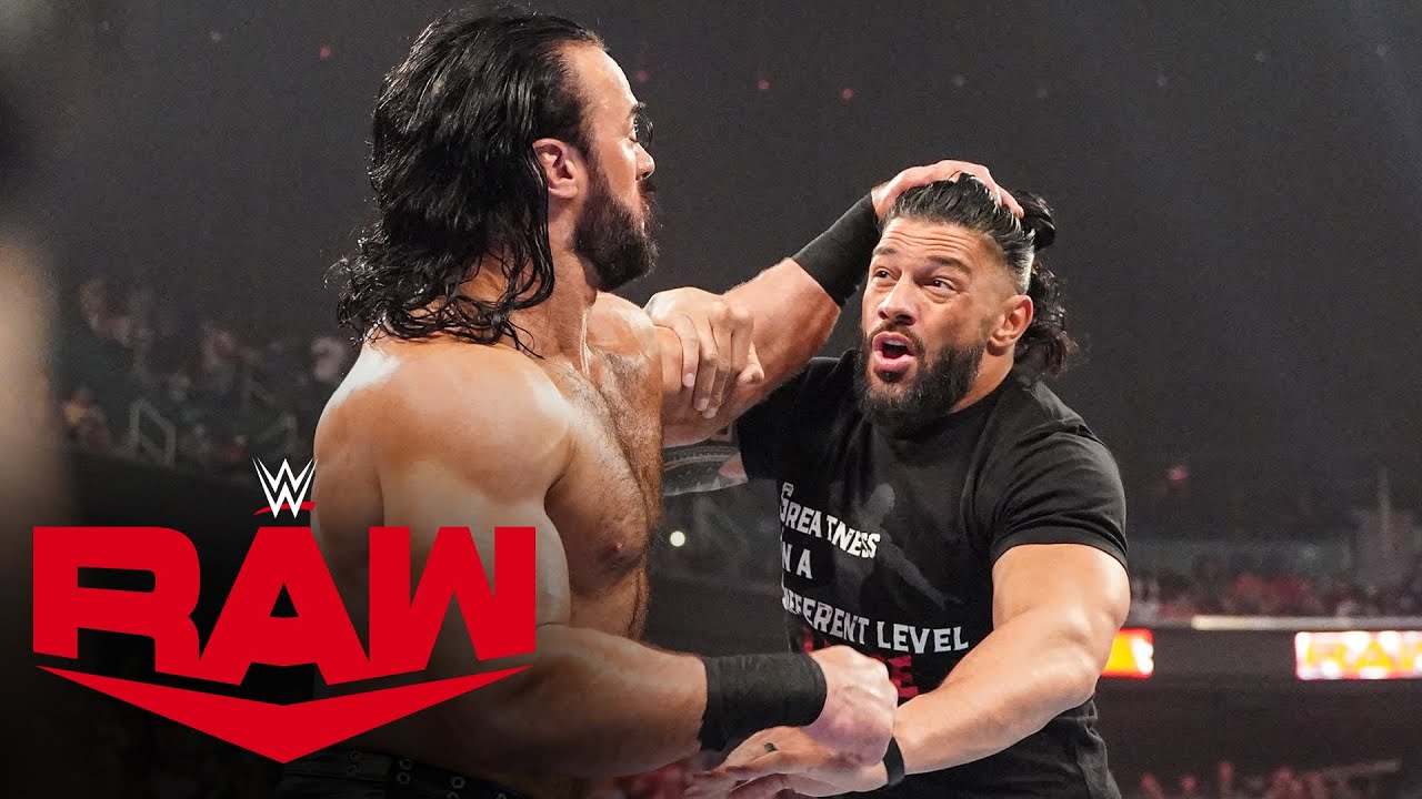 Драки Bloodline с RK-Bro и Дрю Макинтайром: Raw, 2 мая 2022 г.