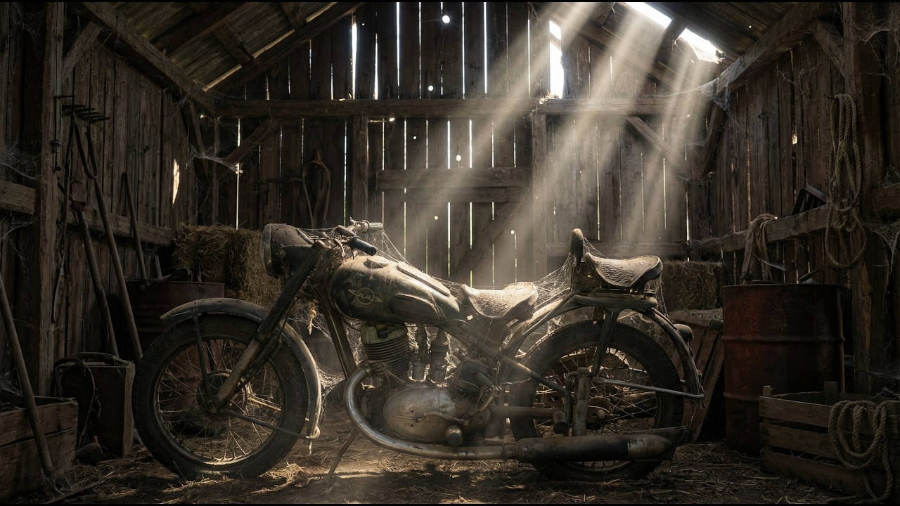 Post-World War II motorcycle after 11 years of hibernation. Should I restore it?