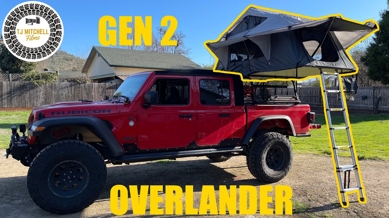 Smittybilt Overlander Gen 2 Roof Top Tent (EJS 2021 Prep)