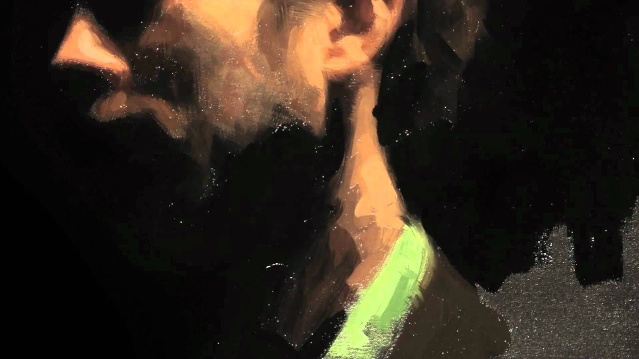 Casey Baugh self portrait demo art video unlayered