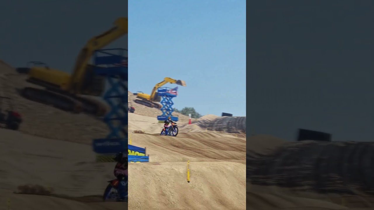 HAIDEN DEEGAN PACKING THAT RACE HEAT AT HANGTOWN IN MX BIKES!